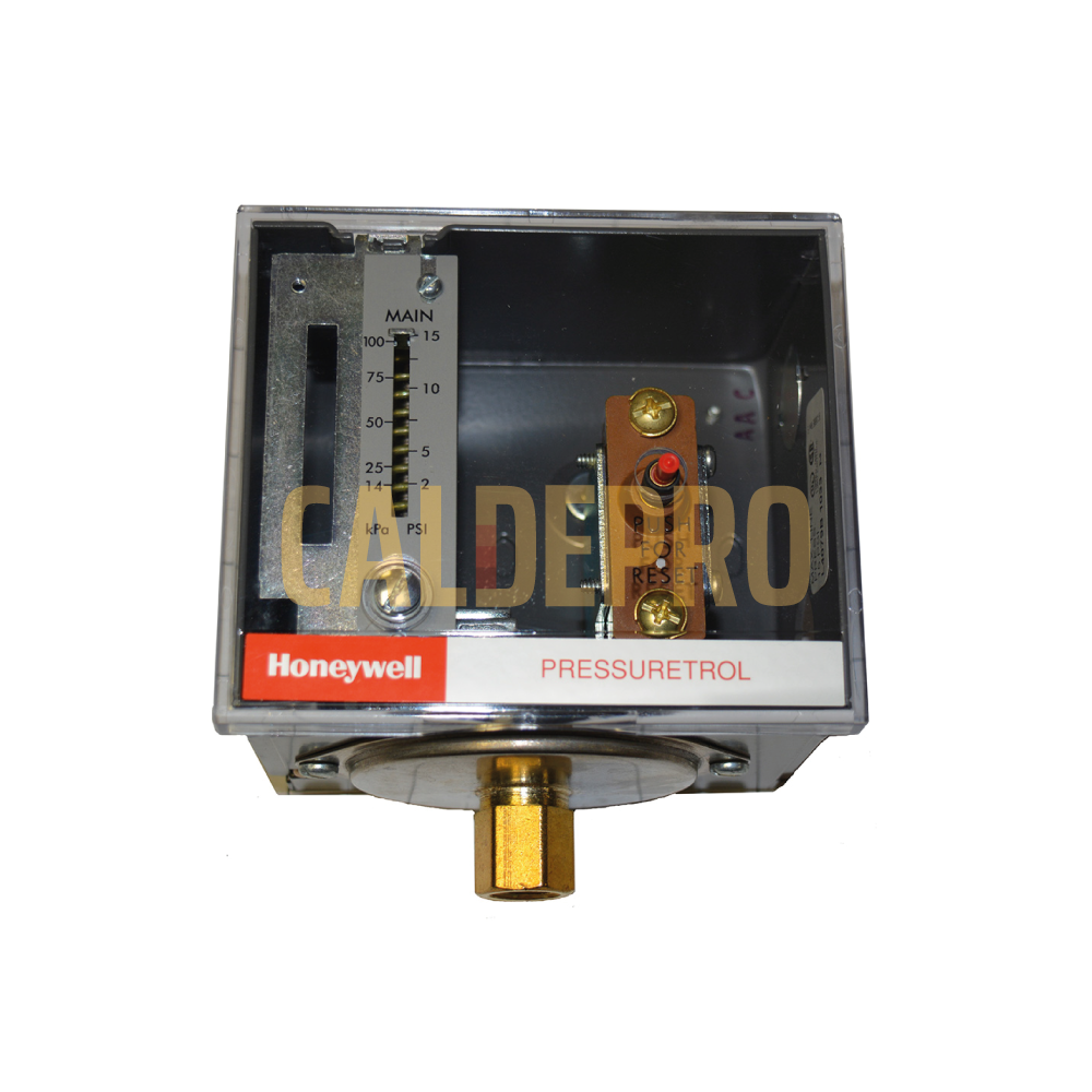 Honeywell L4079A1050/U – Presuretrol de Seguridad 10–150 PSI Vapor
